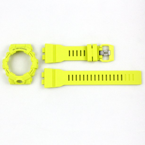 Casio G-Shock กรอบและสาย รุ่น GBA-800-9A (สีเหลือง)